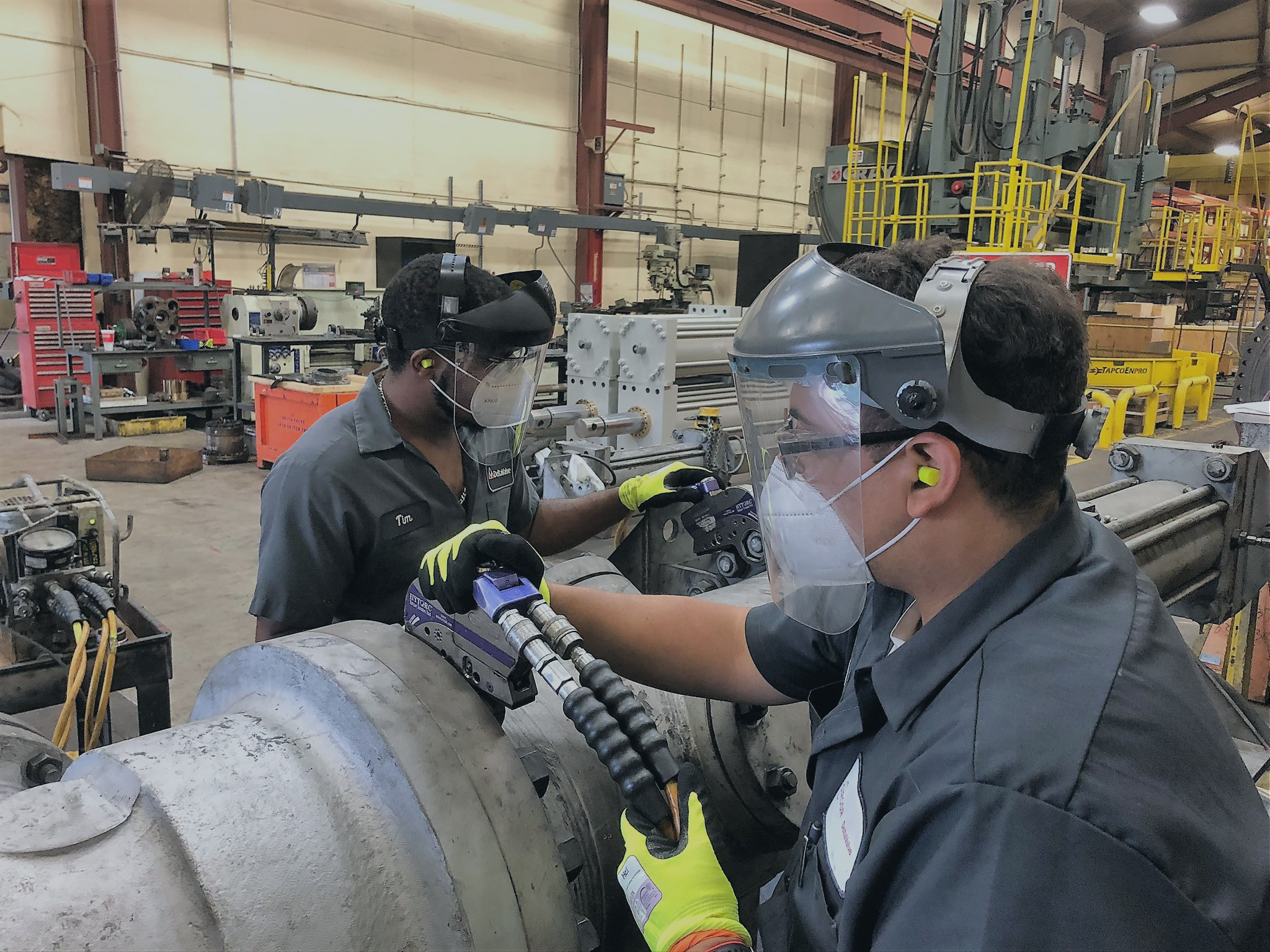 Image of workers in factory