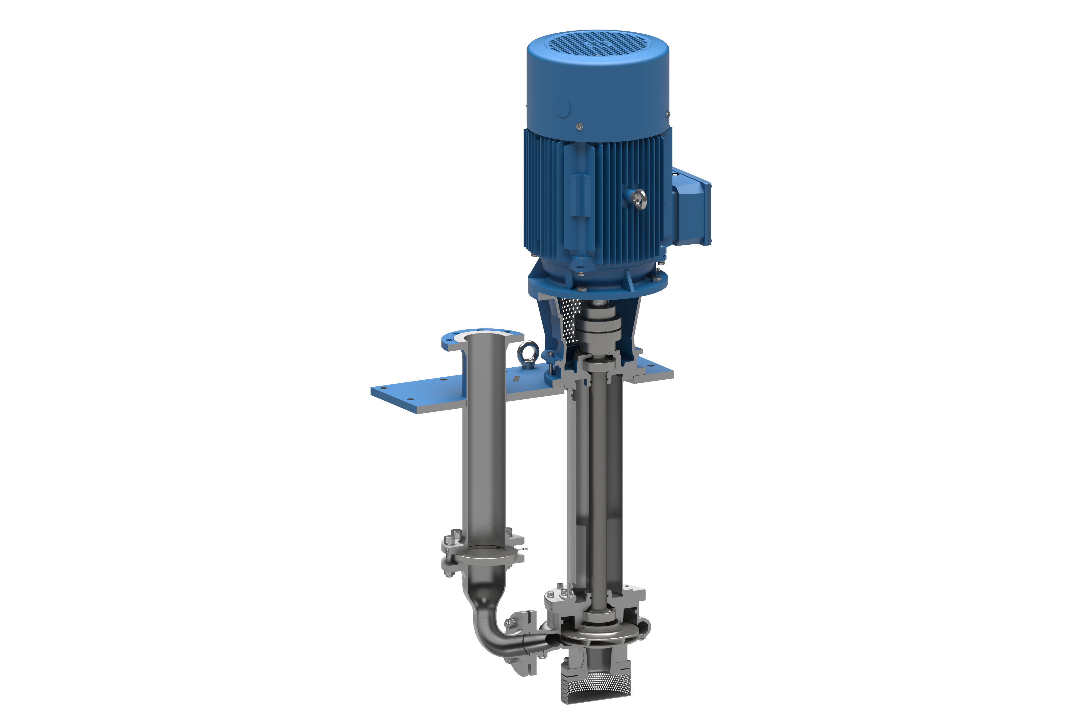 Allweiler NSSV cutaway Centrifugal Pump