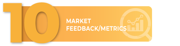 Market feedback metrics