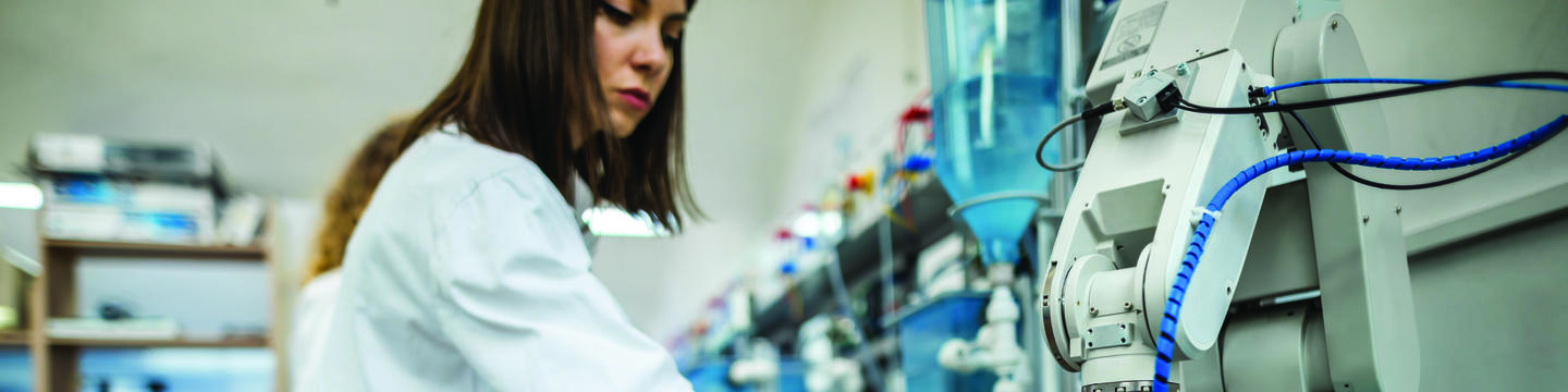 image of lab worker