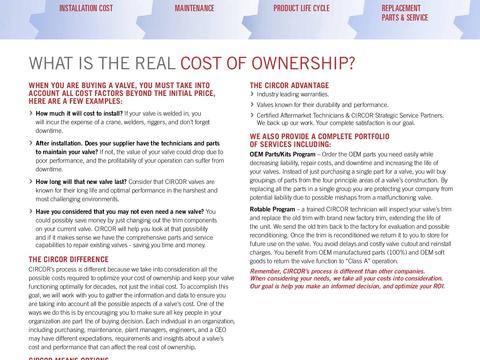 CIRCOR-Cost-of-Ownership-Aftermarket-Industrial-Valves-Americas-Aftermarket-Solutions