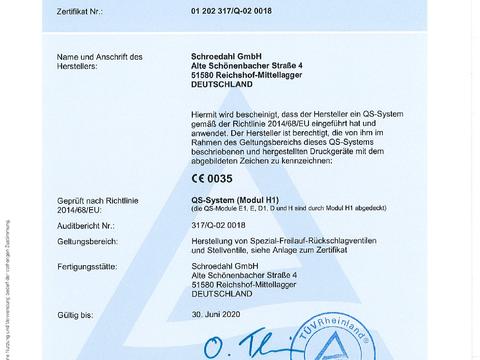 Schroedahl-Quality-Zertifikat20DGRL202014-68-EU20deutsch